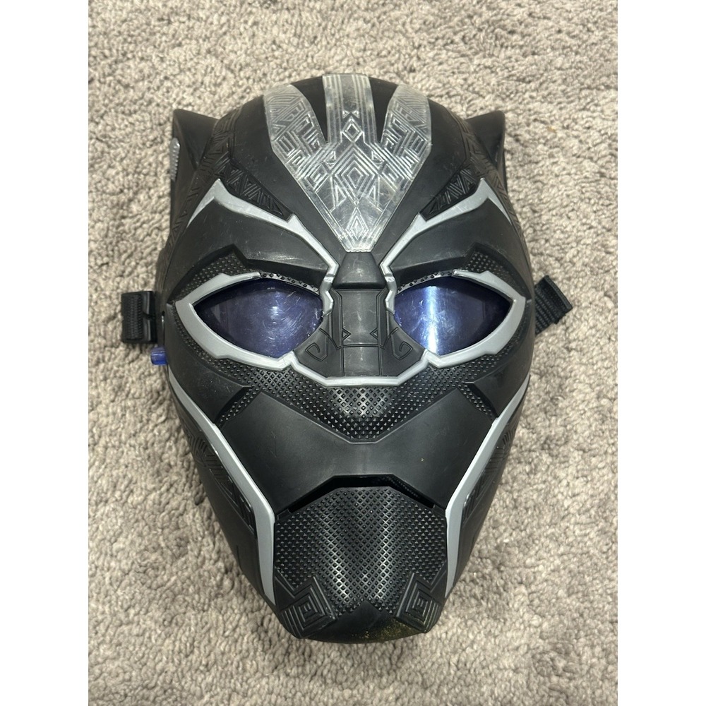 Marvel Black Panther Vibranium Power FX Mask Hasbro Light Up Mask